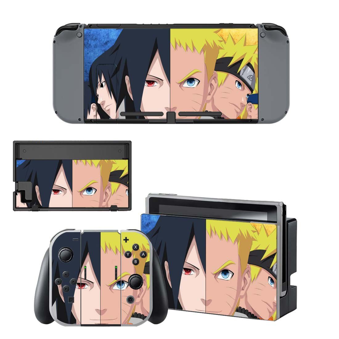 Anime Naruto decal skin for Nintendo Switch Console & Controllers