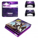 Battle royale decal skin for PS4 Slim Console & Controllers
