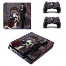 Anime Kuroshitsuji decal skin for PS4 Slim Console & Controllers
