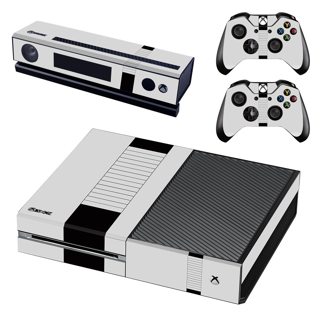 Solid color decal skin for Xbox one Console & Controllers