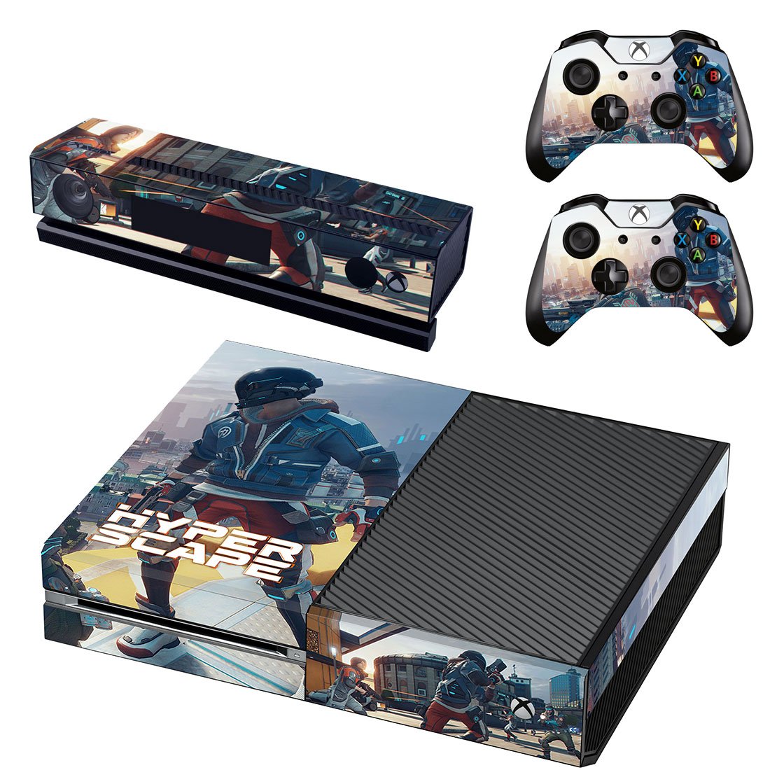 Hyper Scape decal skin for Xbox one Console & Controllers