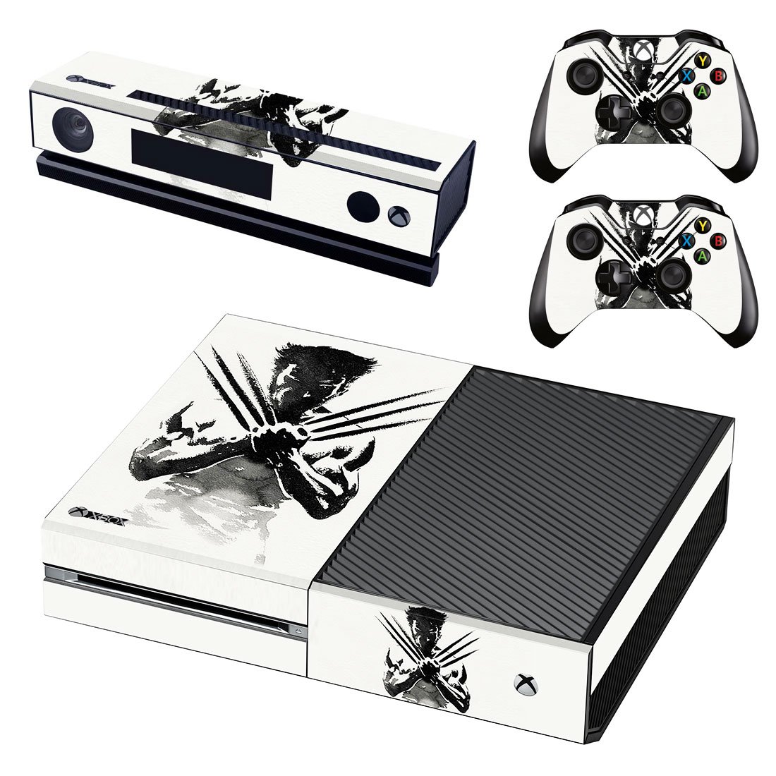 Movie Wolverine decal skin for Xbox one Console & Controllers