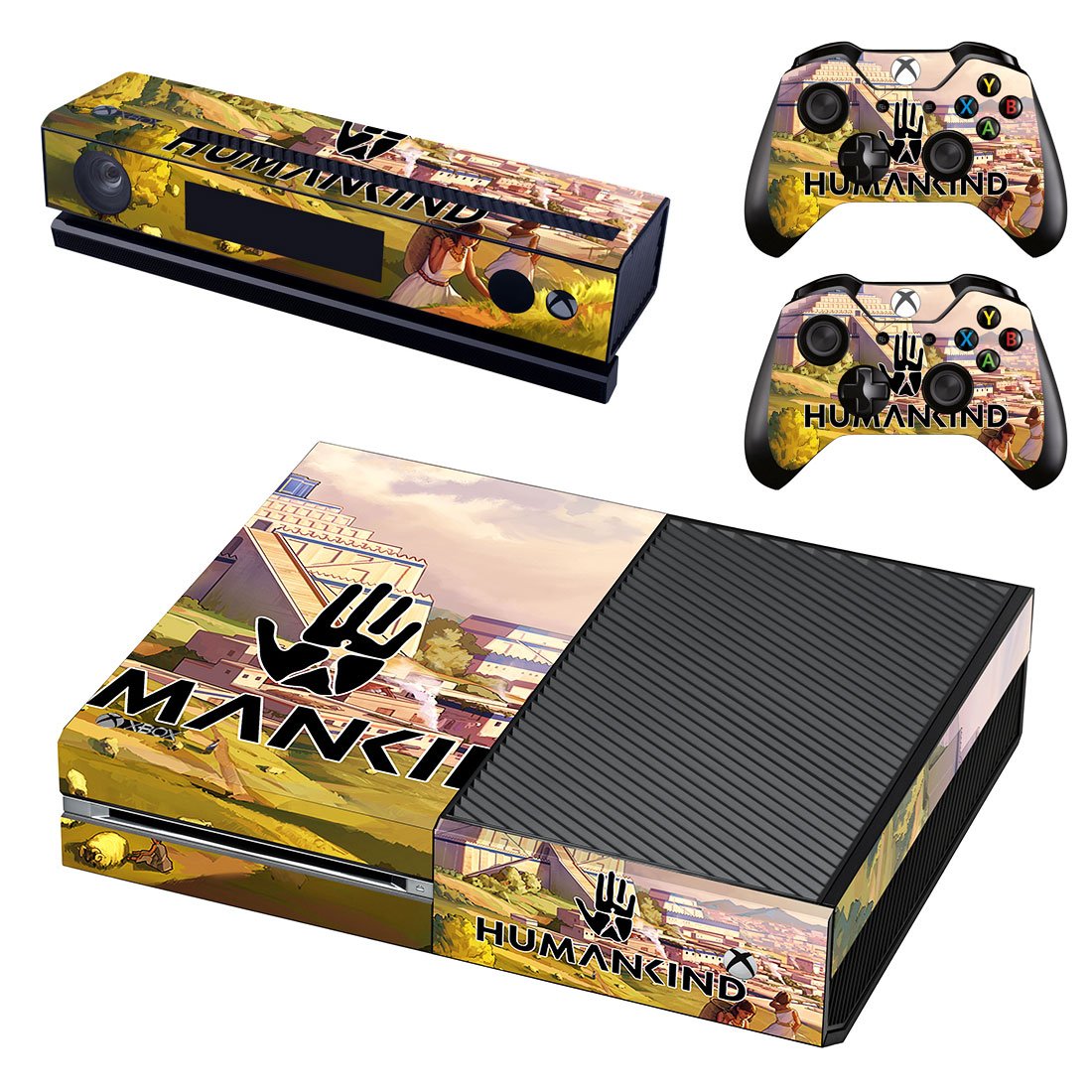 Sega Human decal skin for Xbox one Console & Controllers