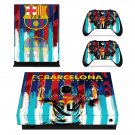 FC Barcelona Messi decal skin for Xbox one X Console & Controllers