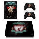 Liverpool FC decal skin for Xbox one X Console & Controllers