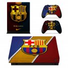 FC Barcelona decal skin for Xbox one X Console & Controllers