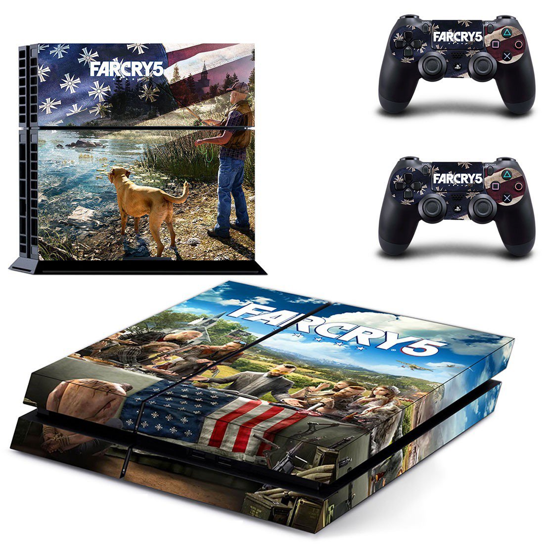 Far Cry 5 decal skin for PlayStation 4 Console & Controllers