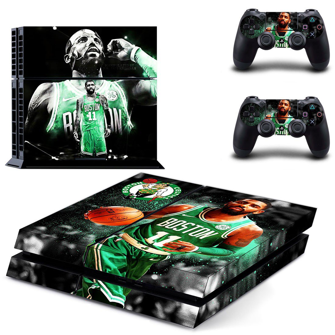Kyrie Irving decal skin for PlayStation 4 Console & Controllers