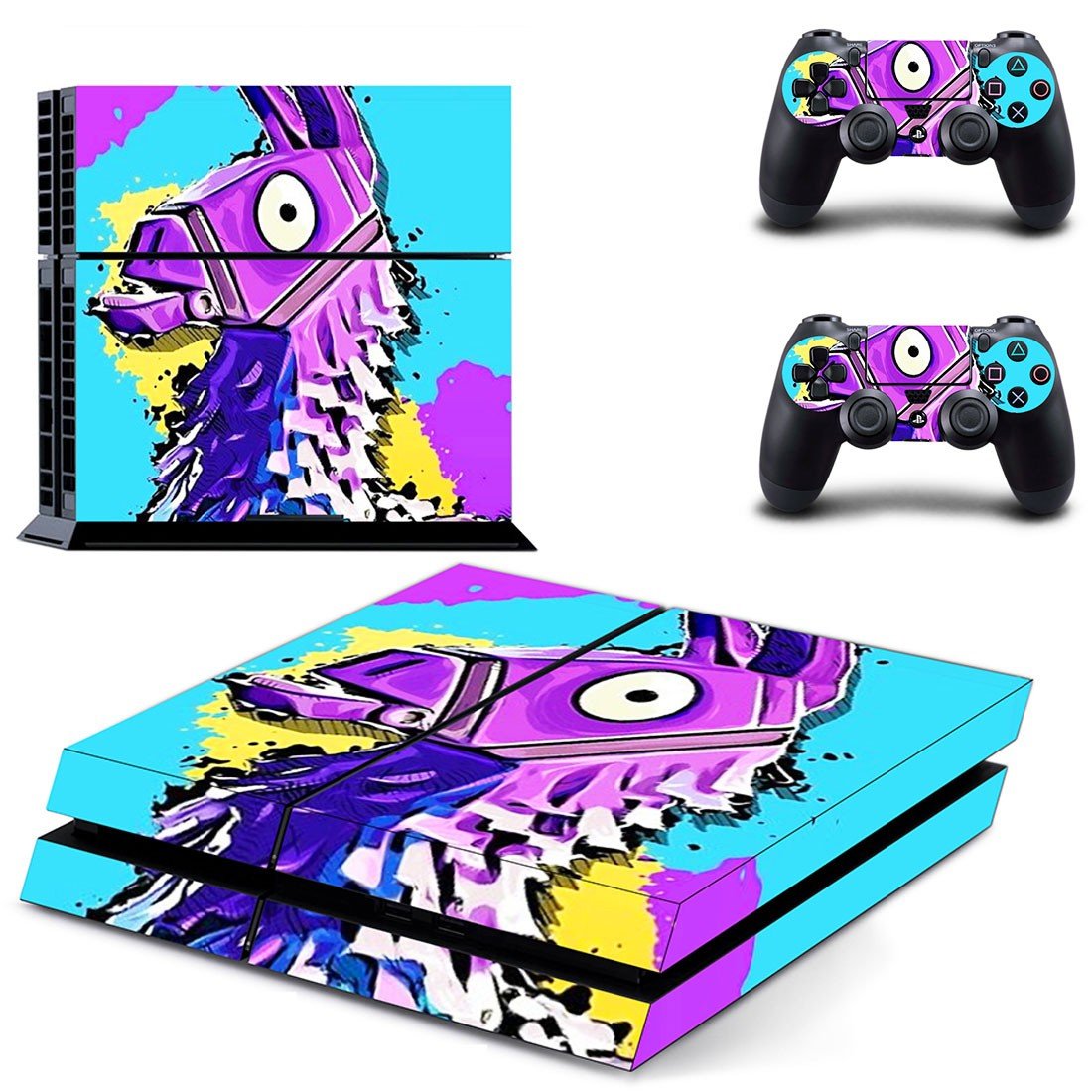 Fortnite decal skin for PlayStation 4 Console & Controllers