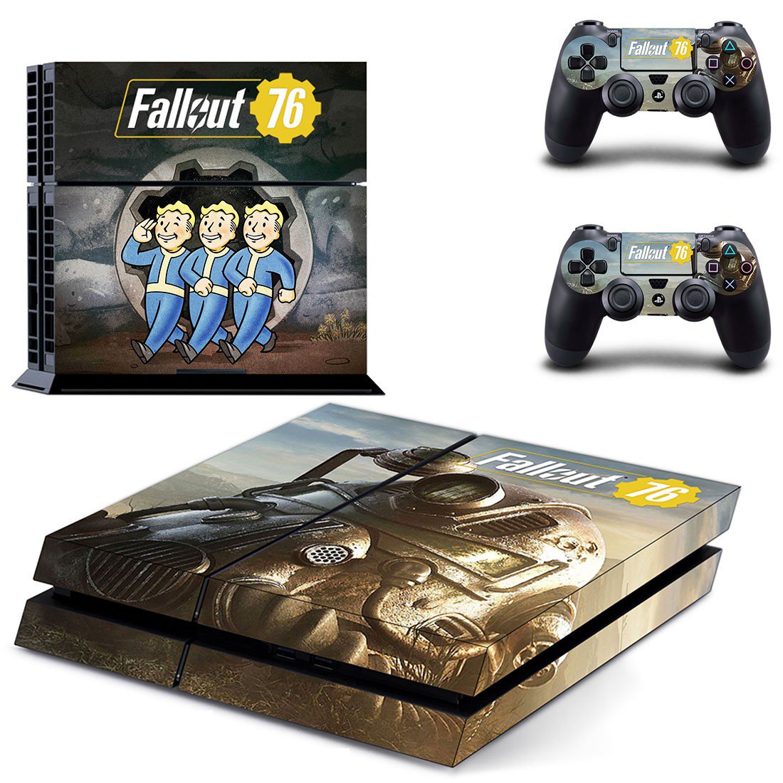 Fallout 76 decal skin for PlayStation 4 Console & Controllers