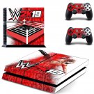 WWE 2K19 decal skin for PlayStation 4 Console & Controllers