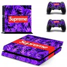 Supreme decal skin for PlayStation 4 Console & Controllers