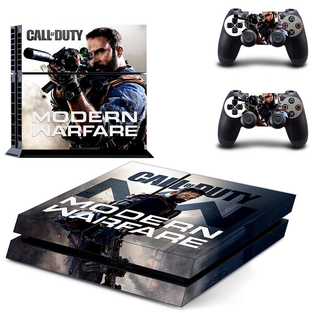 Modern warfare decal skin for PlayStation 4 Console & Controllers