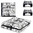 Anime Ahegao Girl decal skin for PlayStation 4 Console & Controllers
