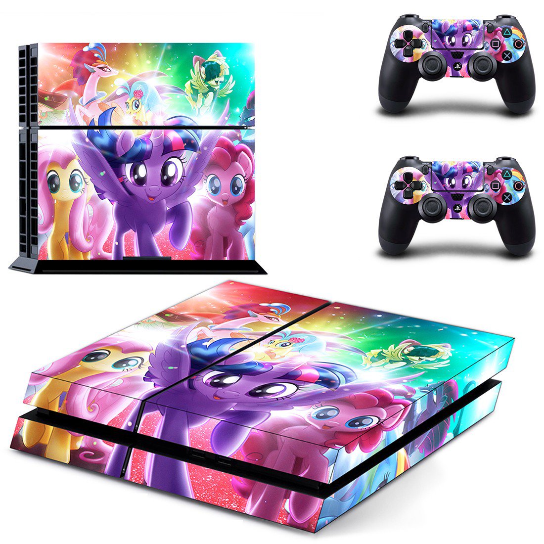 My Little Pony The Movie decal skin for PlayStation 4 Console & Controllers