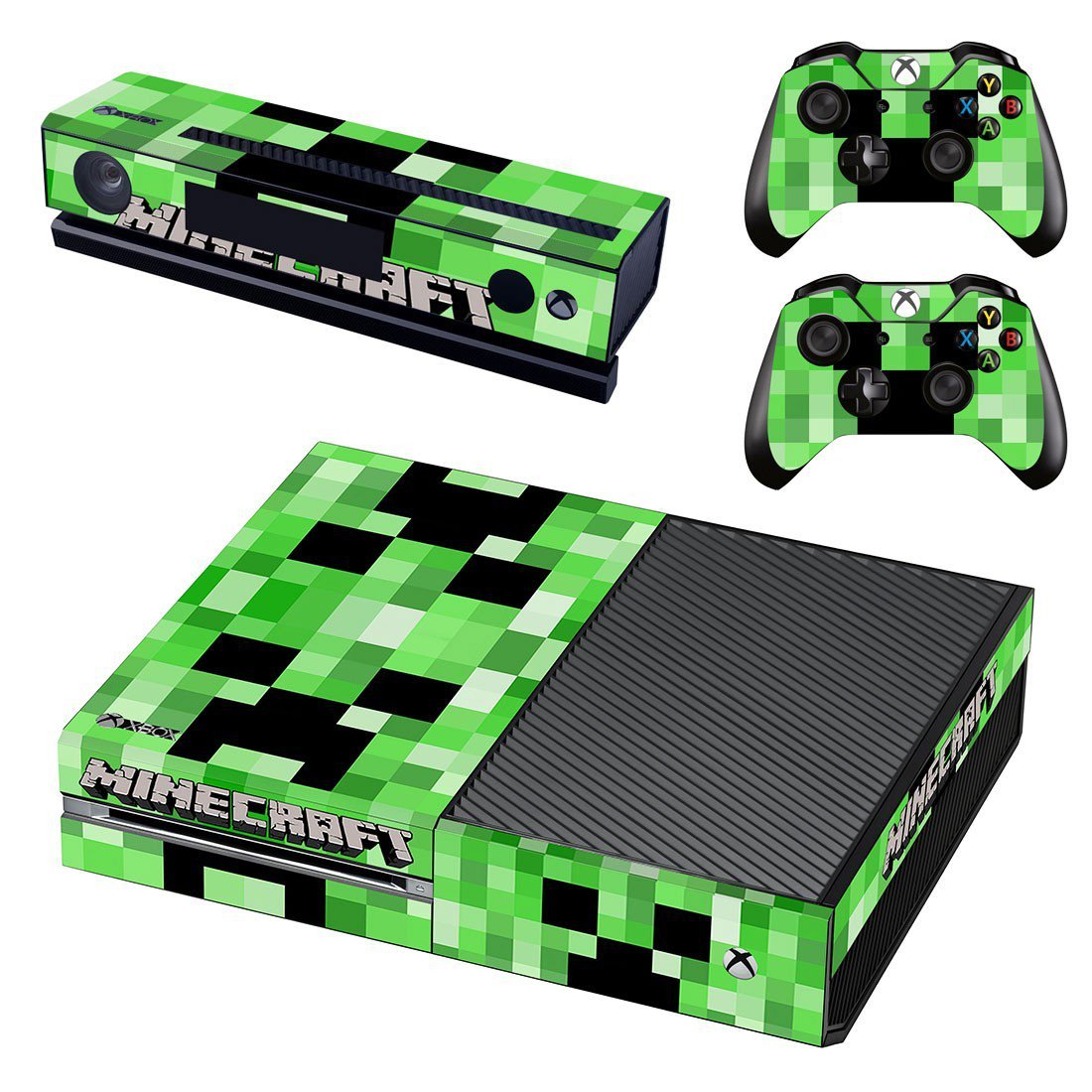 Minecraft decal skin for Xbox one Console & Controllers