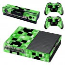 Minecraft decal skin for Xbox one Console & Controllers
