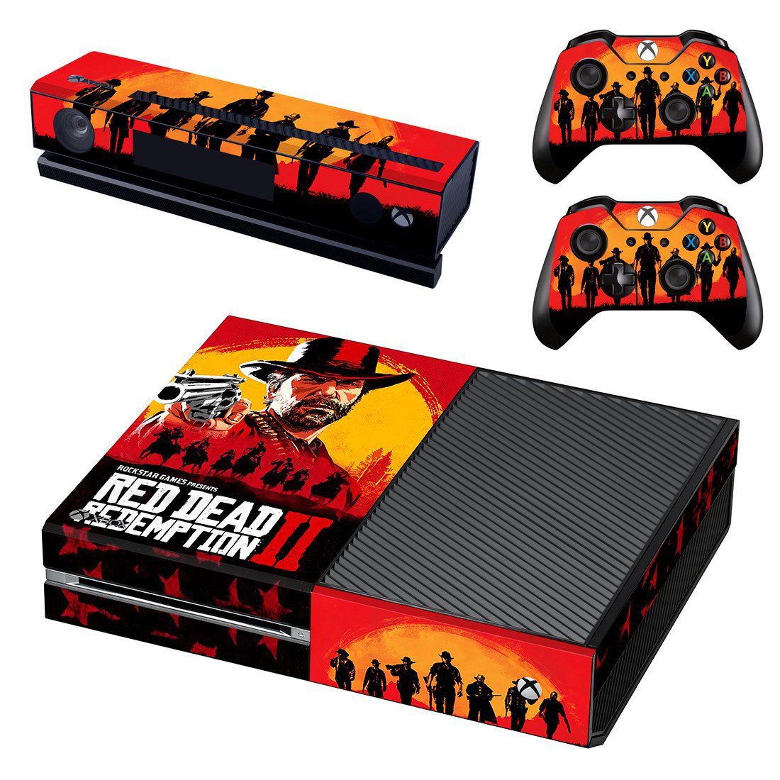 Red Dead Redemption 2 decal skin for Xbox one Console & Controllers