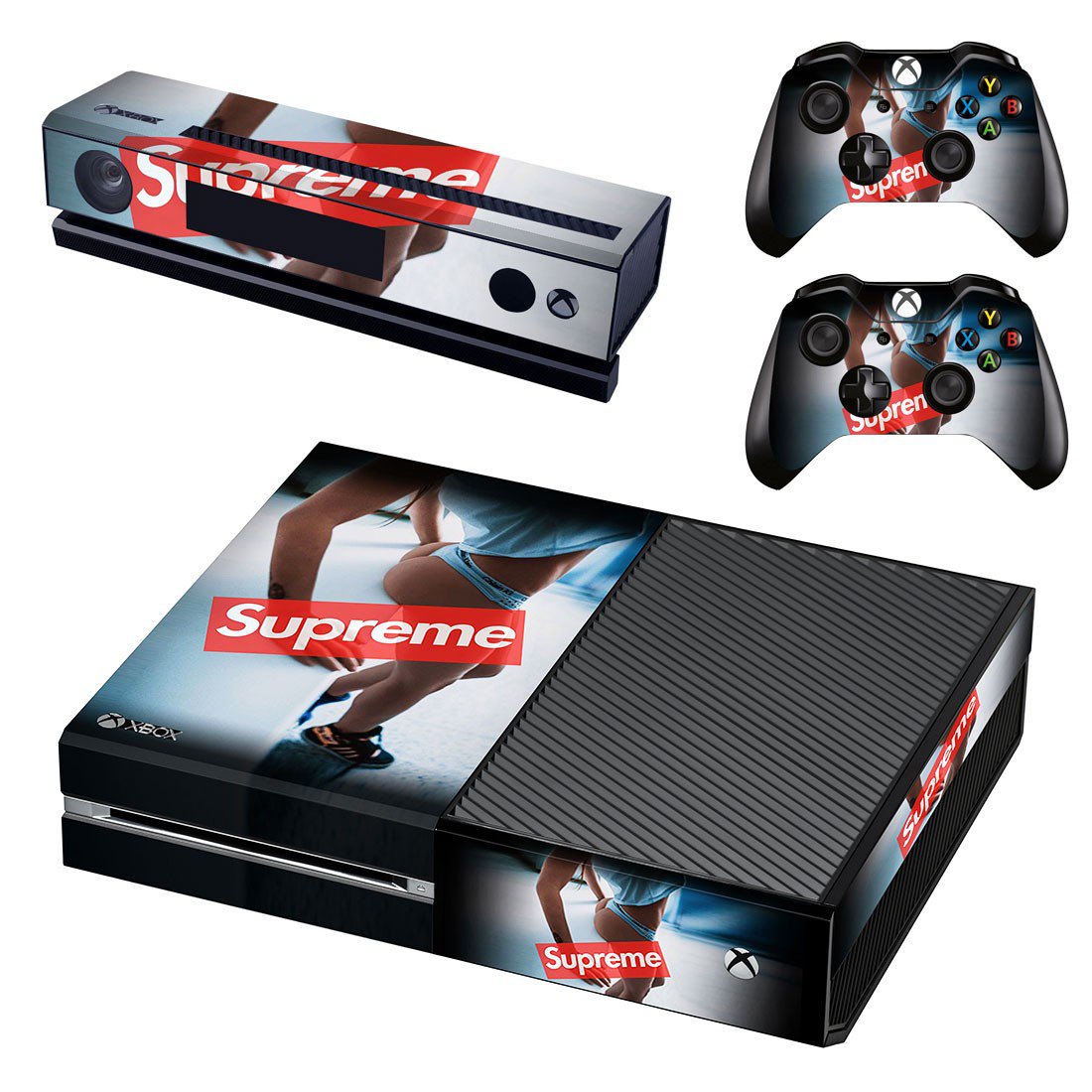 Supreme decal skin for Xbox one Console & Controllers