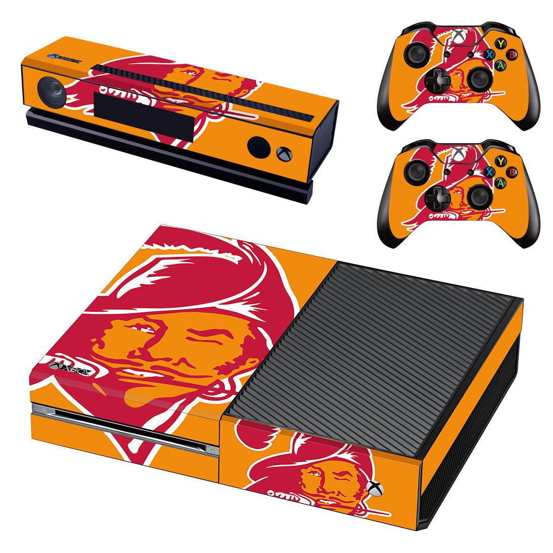 Tampa Bay Buccaneers decal skin for Xbox one Console & Controllers