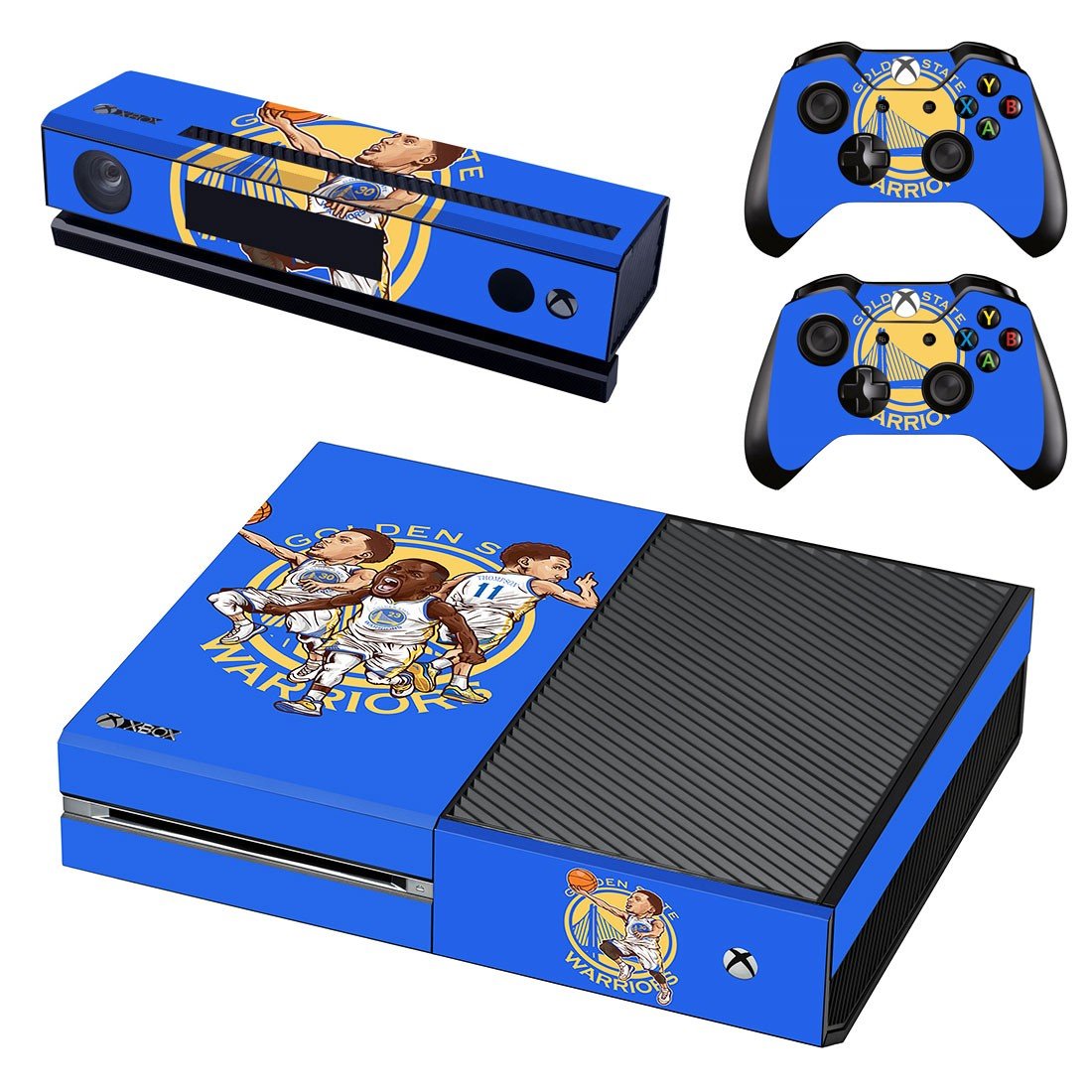 Golden State Warriors decal skin for Xbox one Console & Controllers