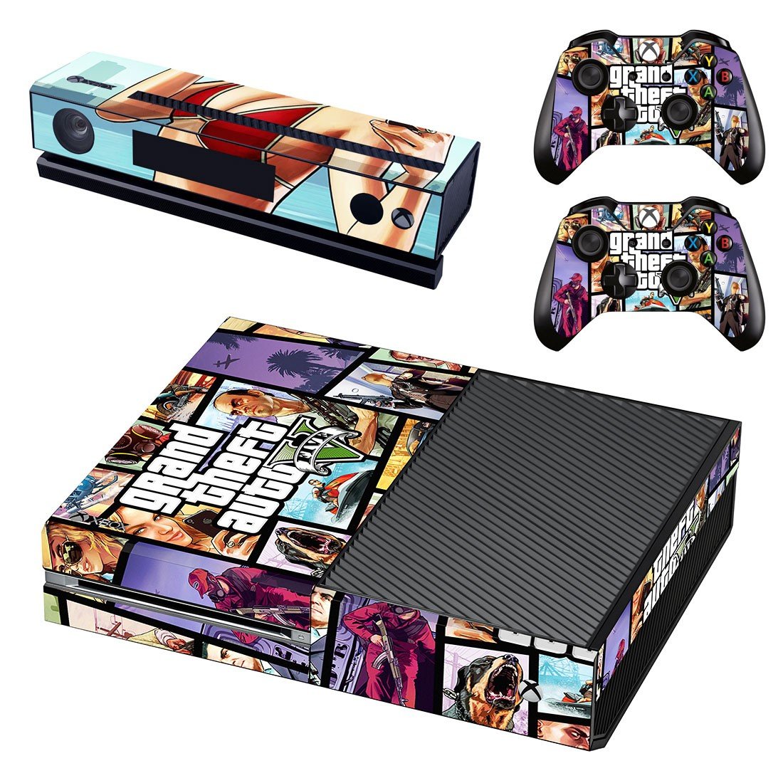 GTA 5 decal skin for Xbox one Console & Controllers