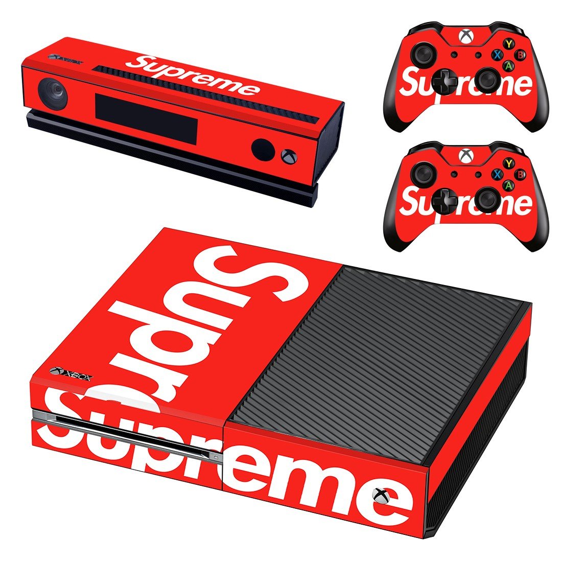 Supreme decal skin for Xbox one Console & Controllers