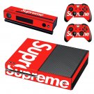 Supreme decal skin for Xbox one Console & Controllers
