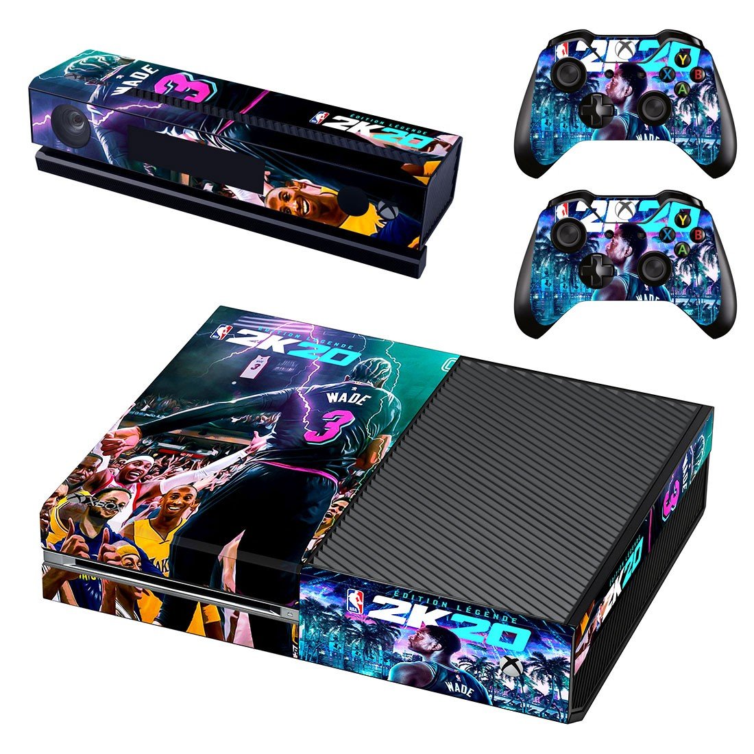 NBA 2K20 decal skin for Xbox one Console & Controllers