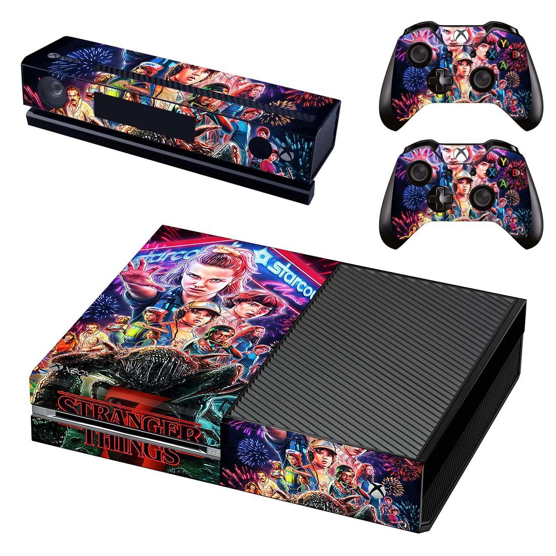 Stranger Things decal skin for Xbox one Console & Controllers