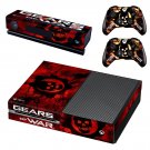 Gears of war decal skin for Xbox one Console & Controllers