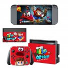 Super Mario Odyssey decal skin for Nintendo Switch Console & Controllers