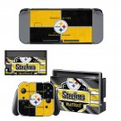Pittsburgh Steelers decal skin for Nintendo Switch Console & Controllers