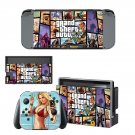 Grand theft Auto 5 decal skin for Nintendo Switch Console & Controllers