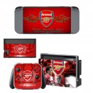 Arsenal decal skin for Nintendo Switch Console & Controllers