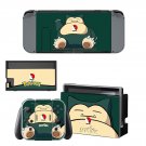 Snorlax decal skin for Nintendo Switch Console & Controllers