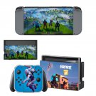 Fortnite decal skin for Nintendo Switch Console & Controllers