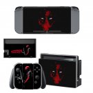 Deadpool decal skin for Nintendo Switch Console & Controllers