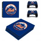 New York Mets decal skin for PS4 Pro Console & Controllers