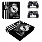 Real Madrid FC decal skin for PS4 Slim Console & Controllers