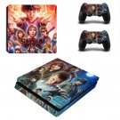 Stranger Things decal skin for PS4 Slim Console & Controllers