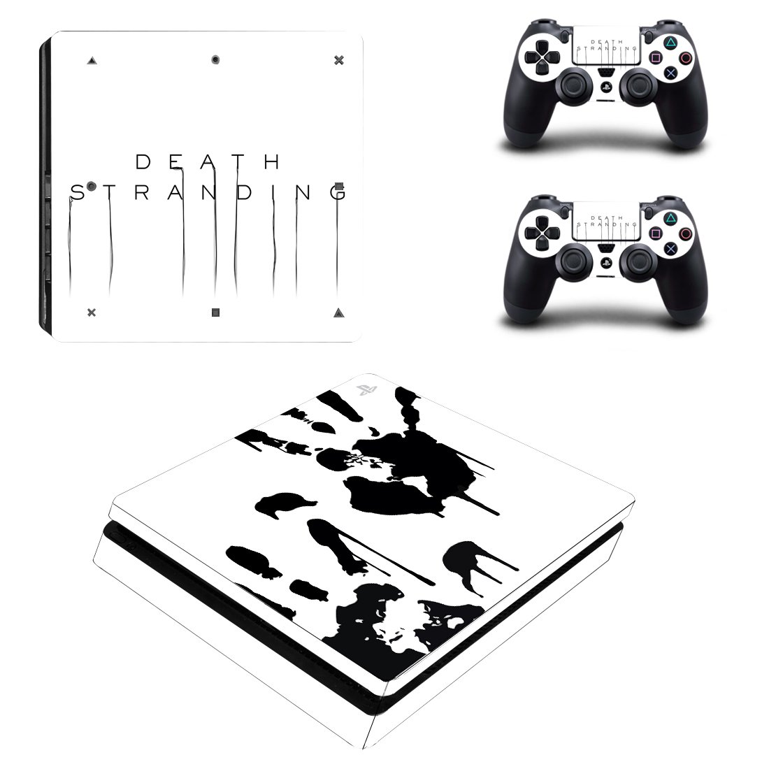 Death Stranding decal skin for PS4 Slim Console & Controllers
