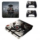 Ghost of Tsushima decal skin for PS4 Slim Console & Controllers
