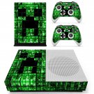 Minecraft decal skin for Xbox one S Console & Controllers