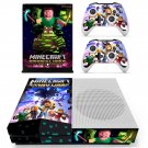 Minecraft decal skin for Xbox one S Console & Controllers