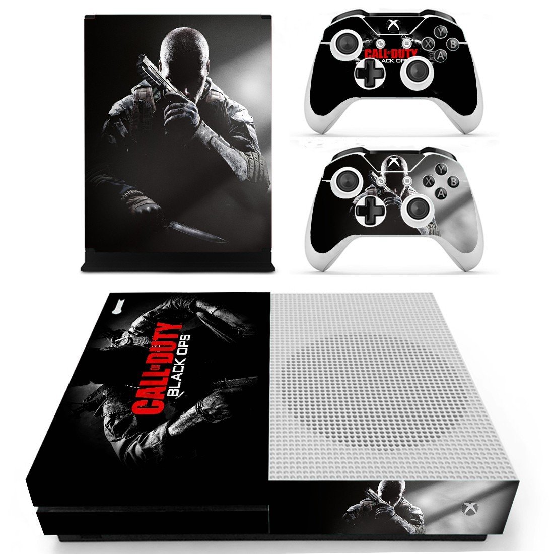 Call of Duty Black ops decal skin for Xbox one S Console & Controllers