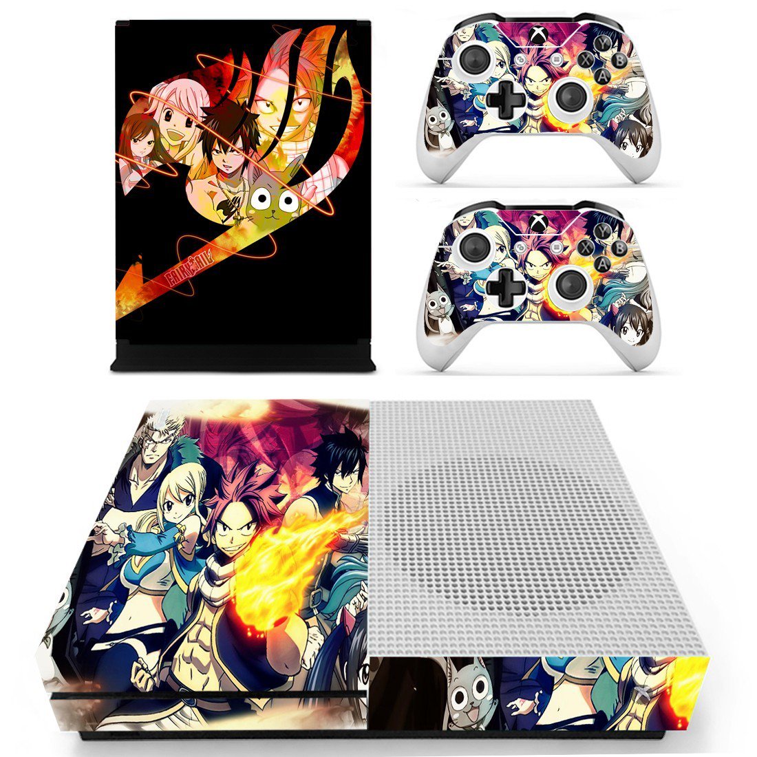 Fairy tail decal skin for Xbox one S Console & Controllers