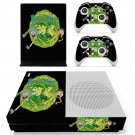 Rick and Morty decal skin for Xbox one S Console & Controllers