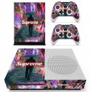 Supreme decal skin for Xbox one S Console & Controllers
