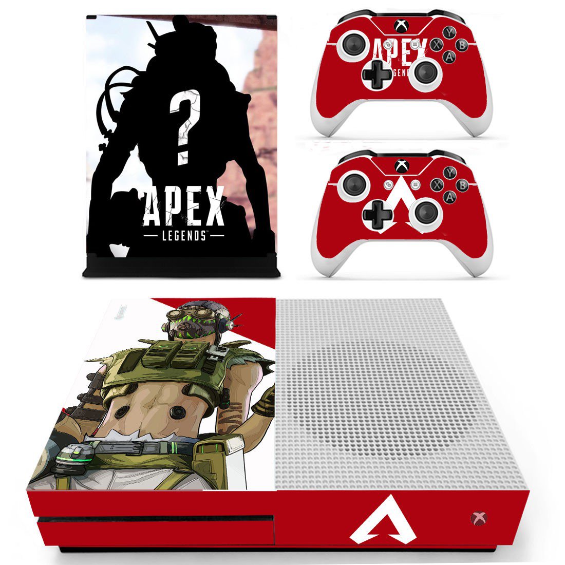 Apex Legends decal skin for Xbox one S Console & Controllers